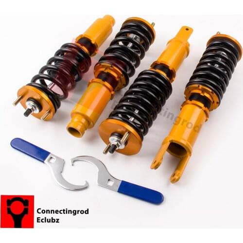 For Honda Civic 1996-2000 Ek/Ej/Em Dna Non Adj. Full Coilover Suspension Damper
