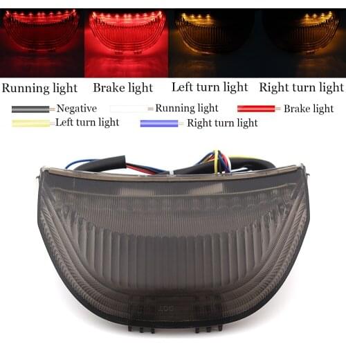 Motorcycle LED Integrated Rear Tail Brake Turn Signal Light Taillight DRL For Honda CBR600RR CBR 600 RR 03-06 CBR1000RR 04-07