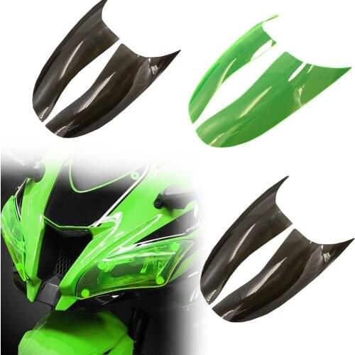 ZX-10R 16-18 Motorcycle ABS Front Headlight Head Light Headlamp Protection Len Cover Guard For Kawasaki ZX10R 2016-2018 2017