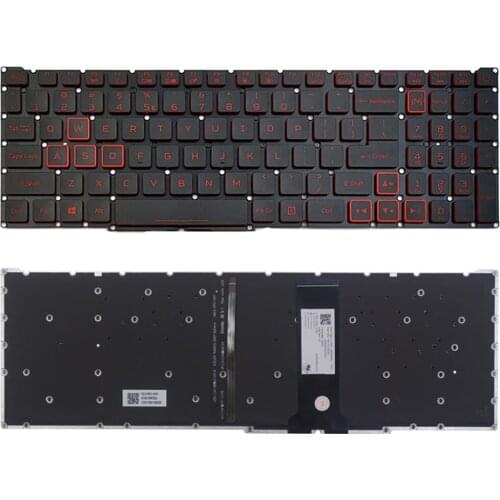 US Laptop Keyboard For Acer Nitro 5 AN515 54 AN515-54 Nitro7 Nitro 7 AN715 51 AN715-51 Notebook Keyboard With Backlit