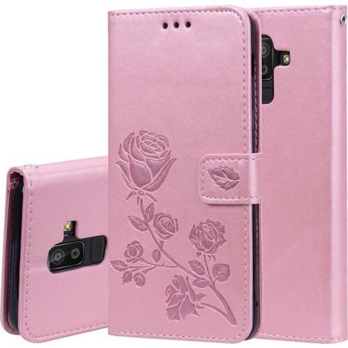 Leather Case For Samsung Galaxy J8 2018 Case Coque Wallet flip cover For Samsung J8 2018 J810F/DS J810G/DS Case Fundas phone bag