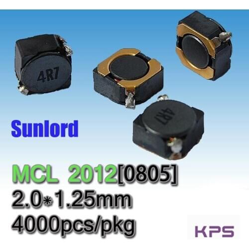 MCL 2012 Multilayer Chip Inductor For Choke Phones 3C 5G Camera Video Audio AI EMI NFC DVCs HDD Computer