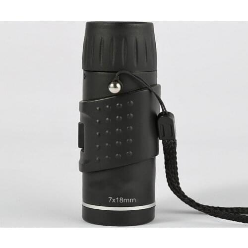 7X18 Monocular Telescope Fully Coated Optics Hd Quality Mini Monocular Hunting Concert Spotting Scope Night Vision Sports