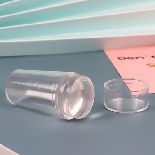 Nail Stamper Set Jelly Head With Scraper Nail Art Template Print Silicone Stamping Plate Tools Manicure Accessories