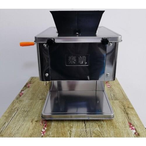 Desktop Meat Cutting Machine Fast Meat Slicer Electric Commercial Shredded Diced Mince Stainless Steel Vegetable Cutter Machine