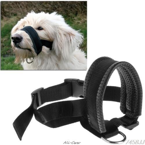 Pet Dog Padded Head Collar Gentle Halter Leash Leader Stop Pulling Training Tool DropShip