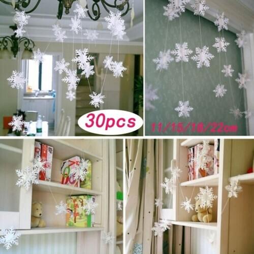 Snowflake Christmas Decorations Christmas tree decorations gifts