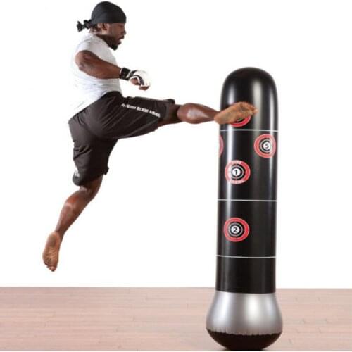 Training Fitness MMA Boxing Punching Bag Free Standing Boxing Punch Inflatable Bag Training Indoor Musculation Sandbag Toy Sport