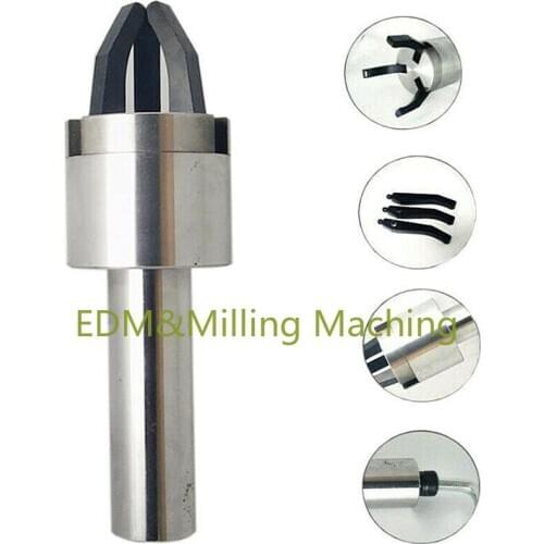 1PC High Quality CNC Lathe Bar Puller Automatic Lathe Feeder Black Claw Round Crank Handle 25 Bridgeport DURABLE New