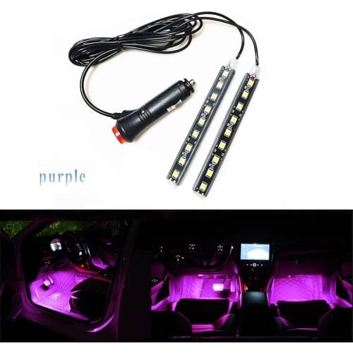 Car Interior Atmosphere LED RGB Strip Light Dash Floor Foot Decorative Light for Buick Regal Lacrosse Excelle GT/XT/GL8/ENCORE