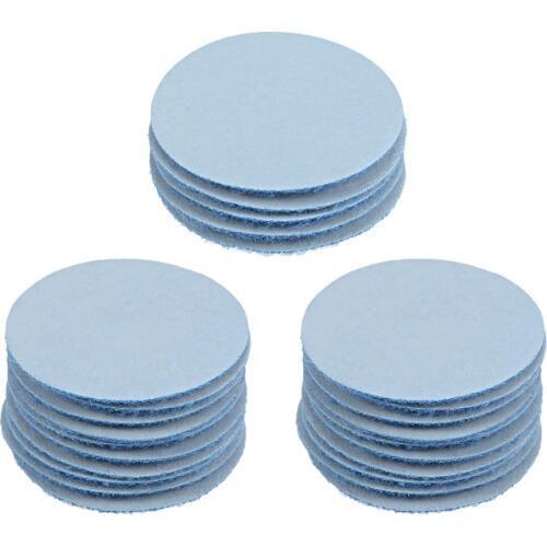 Uxcell 25pcs 1-Inch Hook and Loop Sanding Disc Aluminum Oxide Silicon Carbide 7000 Grit for Polishing Furniture, Wood, Metal
