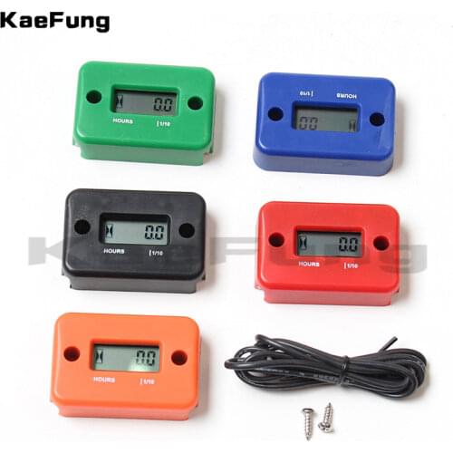 Quad Bike ATV Motorcycle Snowmobile jet ski boat dirt pit bike motorbike Waterproof Digital LCD Counter Hour Meter