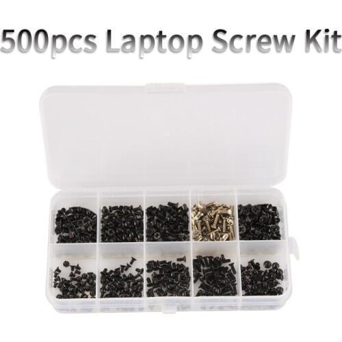 NEW 500pcs Laptop Notebook Computer Screw Kit Set for IBM For HP For Dell