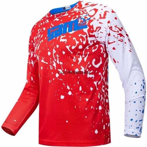 New arriving motocross jersey 2021 all mountain bike clothing Enduro downhill jersey long MTB T-shirt DH BMX cycling shirts