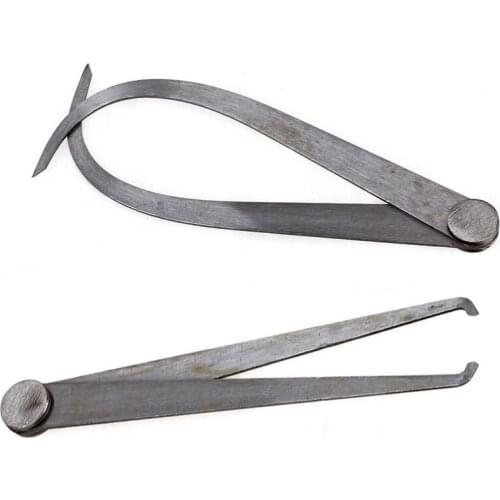 2pcs Caliper Stainless Steel Calipers Pottery Clay and Sculpture Carving Hand Tool ALI88