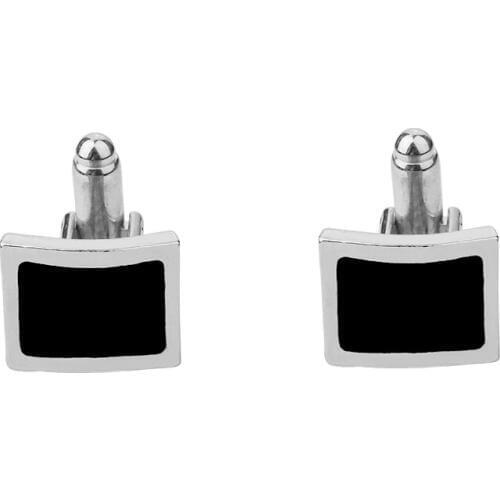 Mens Shirt Cufflinks Metal Copper Men Enamel Cuff Links For Wedding Party Fashion Simple Men Sleeve Shirt Cufflinks