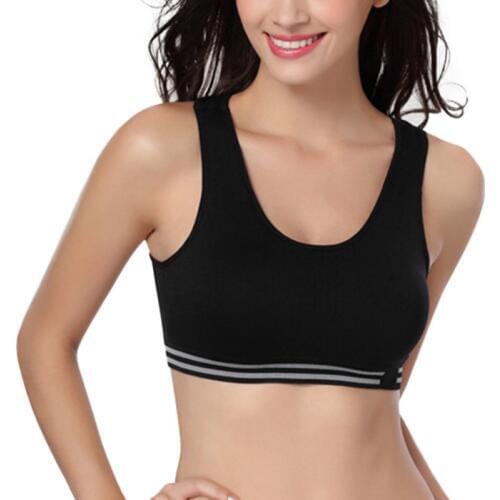 Women Professional Sport Bra Quick Drying Fitness Padded Stretch Workout Bra Gym Training Running Tank Vest Underwear