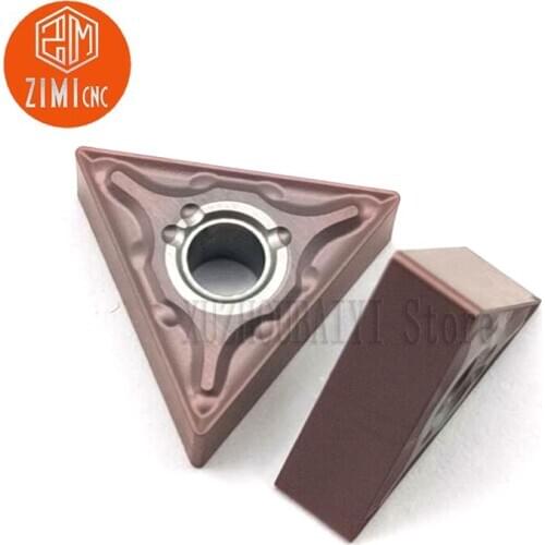 ZIMI TNMG160404-MA high quality carbide inserts for stainless steel indexable triangular outer turning inserts and inner hole
