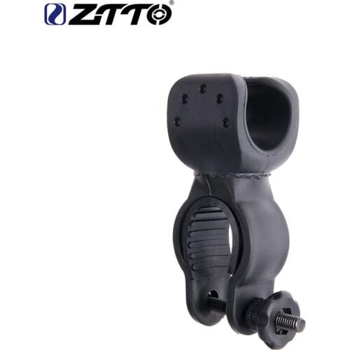 ZTTO Bicycle Light Holder Front Flash light Bracket LED Torch Holder for Road Bike MTB bicycle parts adjusted 360 degrees swivel