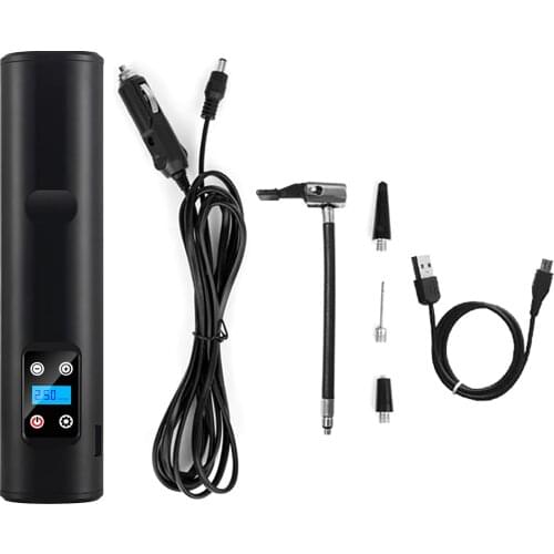 12V 150PSI Rechargeable Car Air Pump Tire Inflator Portable Cordless Compressor Digital Tyre Pump For Car Bicycle Tires Rubber