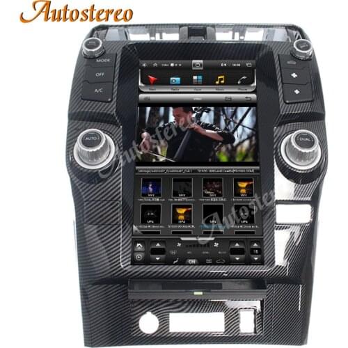 Carbon Fiber For TOYOTA 4 Runner 13.6 Android 10 Car GPS Navigation Auto Stereo Head Unit Multimedia Player Radio Tape Recorder