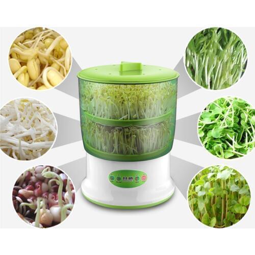 220V Double layer Automatic seed ,Fruit and vegetable germination Machine,Large Capacity Bean Sprout Grower