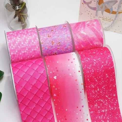 DIY Cartoon Printed Grosgrain Ribbon For Craft Supplies Sewing Accessories 50 Yards. MR-53646