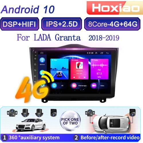 4G Android 8.1 2din Car Radio Multimedia Video Player for LADA Granta Cross BA 3 2018 2019 Navigation GPS 2 Din