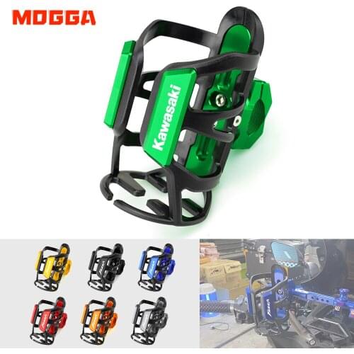 Motorcycle Water Bottle Drink Cup Holder For Kawasaki Z650 Z800 Z900 Z900RS Z1000 Z1000R/SX ZX6R ZX25R Versys 650 1000 Vulcan S