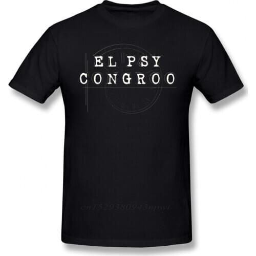 Steins Gate T Shirt El Psy Congroo Steins Gate T-Shirt 100% Cotton Man Tee Shirt Awesome Short Sleeve Big Beach Printed Tshirt