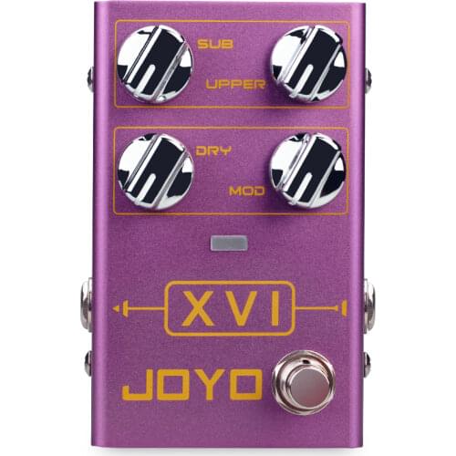 JOYO R-13 XVI Octave Electric Guitar Effects Pedal With MOD Modulation Effect True Bypass Bass Effect Pedal Guitar Accessories