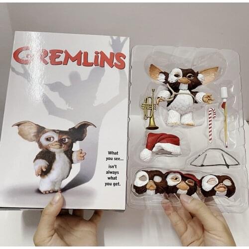 NECA Gremlins Action Figure Toy Movie Gremlins New Christmas Edition Collection Doll Christmas Gift 5inch 12cm