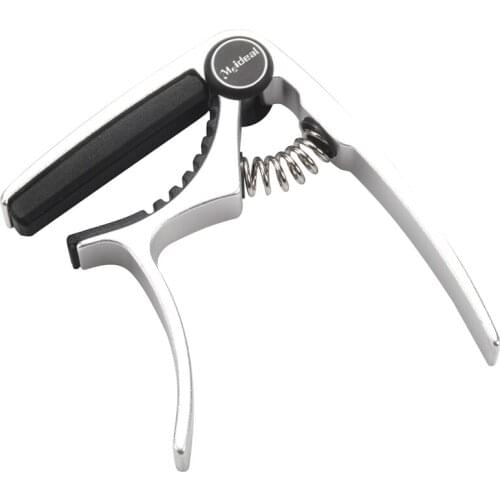 Hot-Meideal Aluminum Alloy Ukulele Capo Designed For 4 Strings Ukulele Exquisite Spring One Hand Use Safe For Instrument MC20U