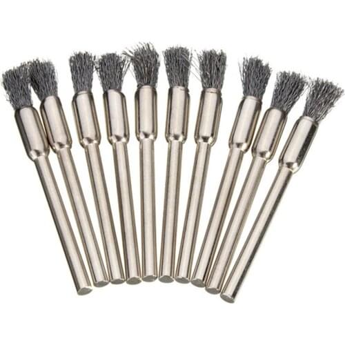 Dremel Accessories Stainless Steel Wire Wheel Brushes Set Kit for Mini Drill Rotary Tools Polishing Dremel Brush Steel Cup Brush