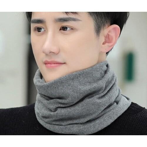 Autumn Winter Knitted Windproof Warm Pullover Collar Outdoor Pure Color Super Soft Men Women Neck Protection Collar O7