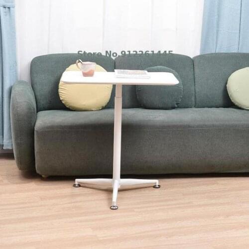 Movable Pneumatic Lifting Desk Workbench Sofa Notebook Learning Desk Small Bedside Desk