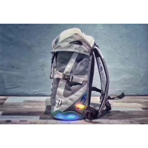 Back to future led light backpack fashion air mag bag cosplay sneaker backpack