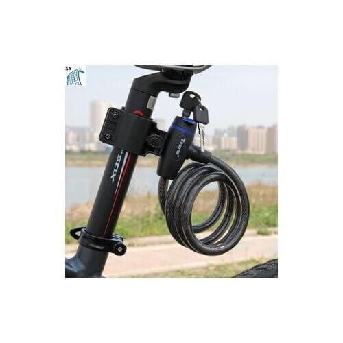 Cable Lock Bicycle Lock Universal Lock Ring Lock Wire Lock Single Car Lock with Lock Frame Bar Lock