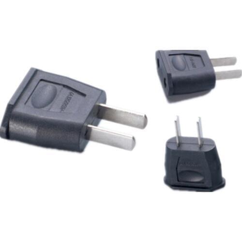 US JP CN 2 Pin Plug Adapter EU European To US American Japan China Travel Adapter Electrical Socket For EU Power Cord Cable