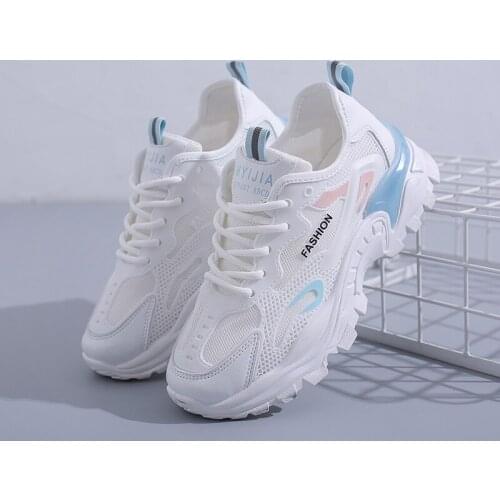 Spring/summer 2021 New Mesh Breathable Sports Shoes Womens Running Casual Shoes Womens Shoes