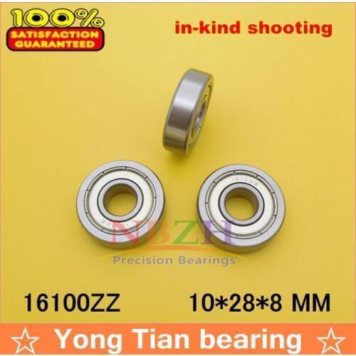 1 PCS 16100-2Z Deep Groove Ball Bearing 12x28x7 12*28*7 mm bearings 16100ZZ ZZ
