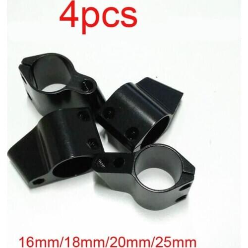 4PCS 16mm/18mm/20mm/25mm Aluminum Alloy Fastener Medicine Box Fixed Parts Lengthen Holder Mount Plant UAV Drone Connector Joint