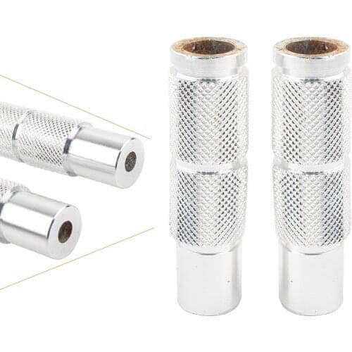 8mm Silver CNC Universal Motorcycle Bike Folding Foot Pegs Footpegs Rear Set Pedals Racing For Kawasaki Honda Suzuki Yamaha etc