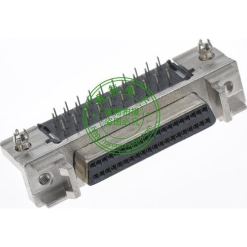 AMP SCSI connector spacing of 1.27 40P 90 -degree angled pass Model: 787171-4