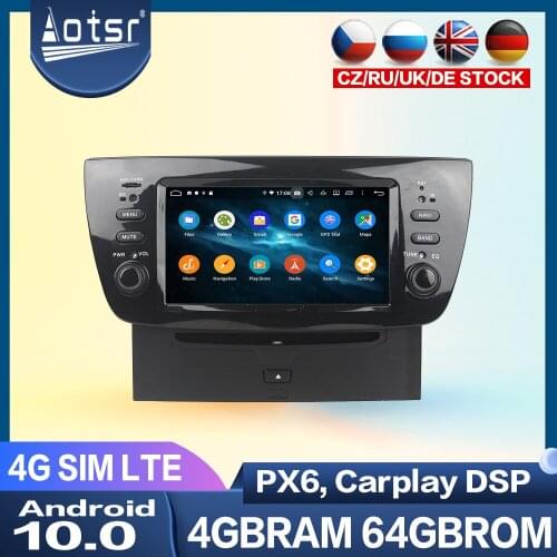 Android Radio Tape Recorder For Fiat Doblo 2010-2014 Multimedia Player Car GPS Navigation Auto Audio Stereo Head Unit Carplay 2K
