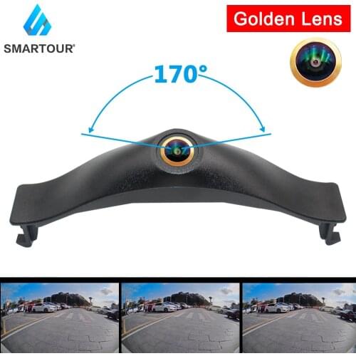 Smartour CCD Night Vision 170 Degree Front View Golden Camera For Audi Series HD Fisheye Lens Car Camera For Audi A6 A6L 2016