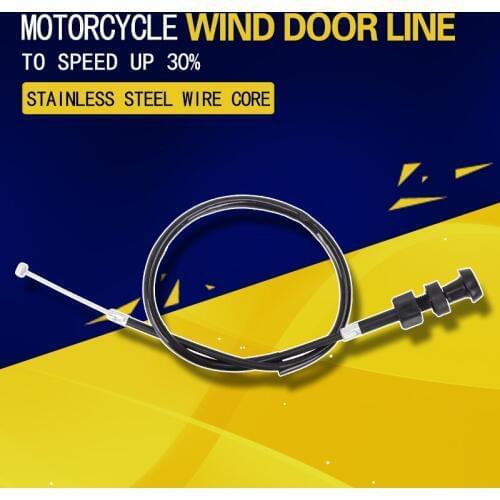 Carburetor Choke Cable Damper line For HONDA CBR250 MC19 CBR250RR NC19 CBR 250 1988 1989 19 Motorcycle Accessories