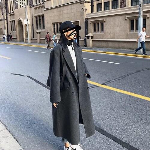 Fashion Winter Wool Coat Women Korean Woman Jacket Long Womens Coats Women Clothing Trench Abrigos Mujer Invierno 2020 WPY1484