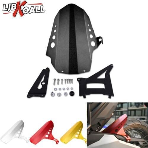 LJBKOALL Motorcycle Aluminum Rear Tire Hugger Mudguard Fender Guard Cover for Honda X-ADV XADV 750 2017 2018