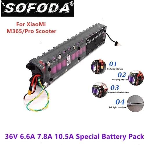 New Original 36V 7.8/10.5/14.4ah Battery For Special Battery Pack of Xiaomi M365 Pro Scooter 36V Battery 6600/7800 / 10500 mAh